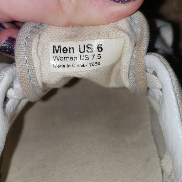 Pink and Grey Plad Vans - Picture 7 of 7